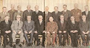 Фотография членов Коллегии КГБ СССР в начале 1982 года
